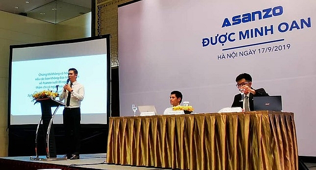 Asanzo tuyên bố hoạt động trở lại, sắp mở thêm nhà máy asanzo noi gi khi to chuc hop bao minh oan tuyen bo hoat dong tro lai