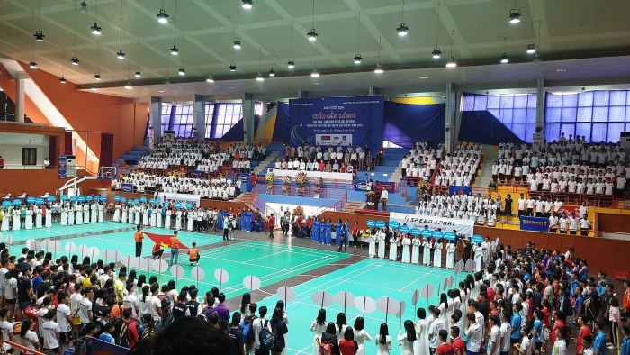 Hơn 800 VĐV tham dự Giải cầu lông học sinh - sinh viên TP Hà Nội 2019 hon 800 vdv tham du giai cau long hoc sinh sinh vien tp ha noi 2019