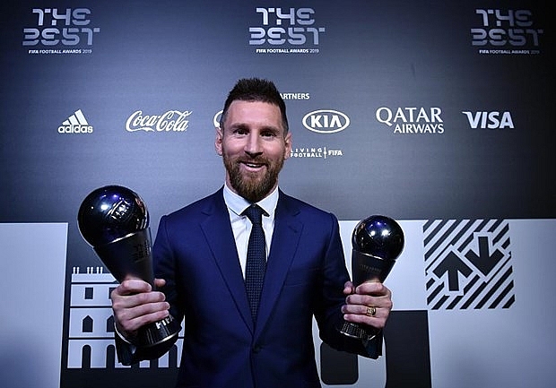Messi bất ngờ giành giải thưởng Cầu thủ xuất sắc nhất năm của FIFA bat ngo voi giai thuong cau thu xuat sac nhat nam cua fifa