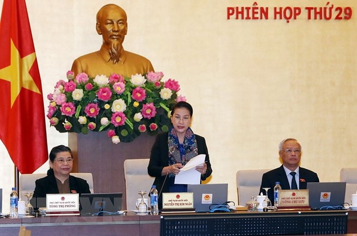 Uỷ ban Thường vụ Quốc hội quyết nghị về công tác nhân sự uy ban thuong vu quoc hoi quyet nghi ve cong tac nhan su
