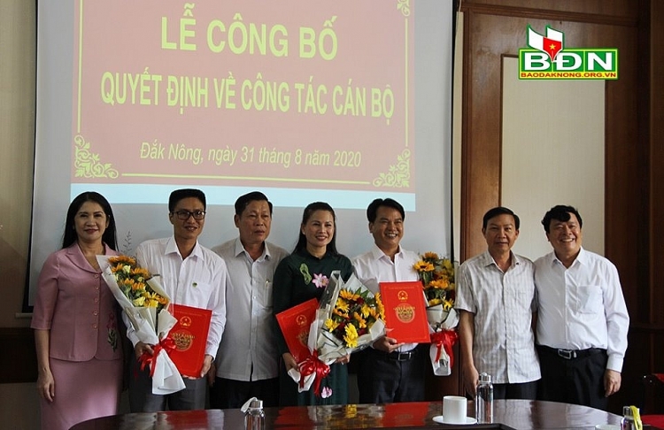 TP HCM Quảng Ngãi Đắk Nông bổ nhiệm lãnh đạo mới tphcm quang ngai dak nong bo nhiem lanh dao moi
