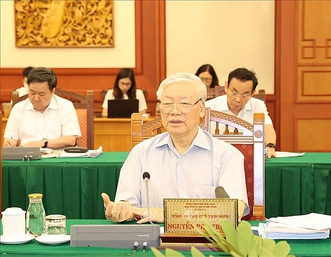 tong bi thu chu tich nuoc tphcm phai la mot mau muc ve chuan bi dai hoi
