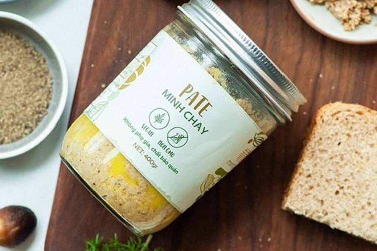 Sản phẩm Pate Minh Chay được phát hiện có độc tố ( Ảnh: Cục An toàn thực phẩm) 0335 pate minh chay ha no
