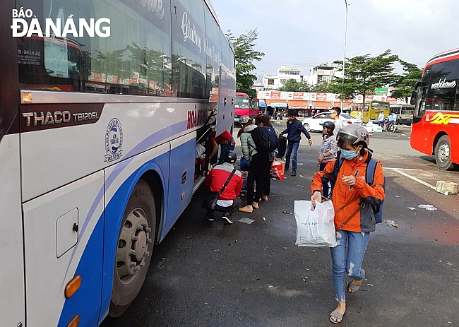 Khôi phục hoạt động chở khách đi đến Đà Nẵng từ 0h ngày 7 9 khoi phuc hoat dong cho khach di den da nang tu 0h ngay 79