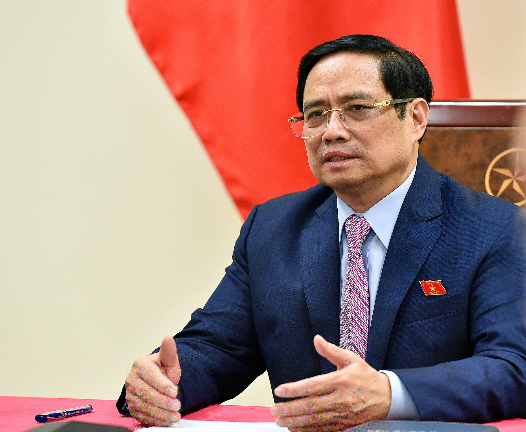 Thủ tướng Phạm Minh Chính dự Hội nghị thượng đỉnh thương mại dịch vụ toàn cầu năm 2021 Thủ tướng Phạm Minh Chính dự Hội nghị thượng đỉnh thương mại dịch vụ toàn cầu năm 2021