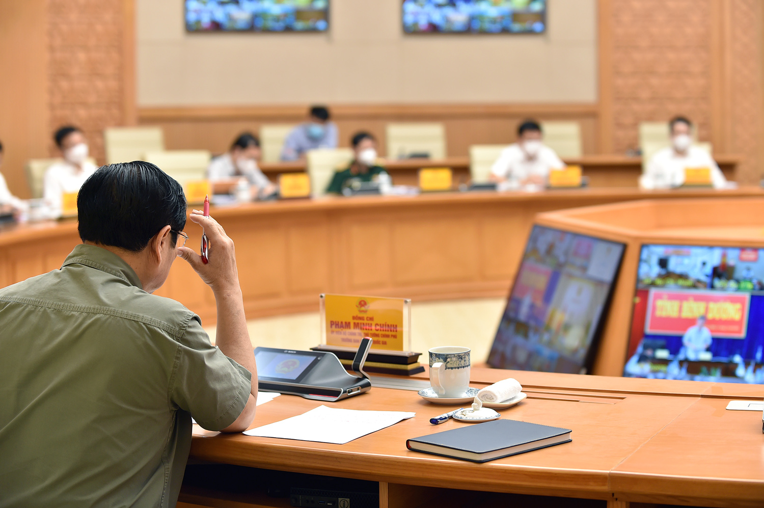 Thủ tướng Phạm Minh Chính: Tránh chủ quan, nóng vội muốn nới lỏng giãn cách