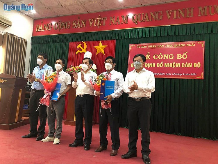 Hà Tĩnh, An Giang, Quảng Ngãi bổ nhiệm hàng loạt nhân sự, lãnh đạo mới Hà Tĩnh, An Giang, Quảng Ngãi bổ nhiệm hàng loạt nhân sự, lãnh đạo mới