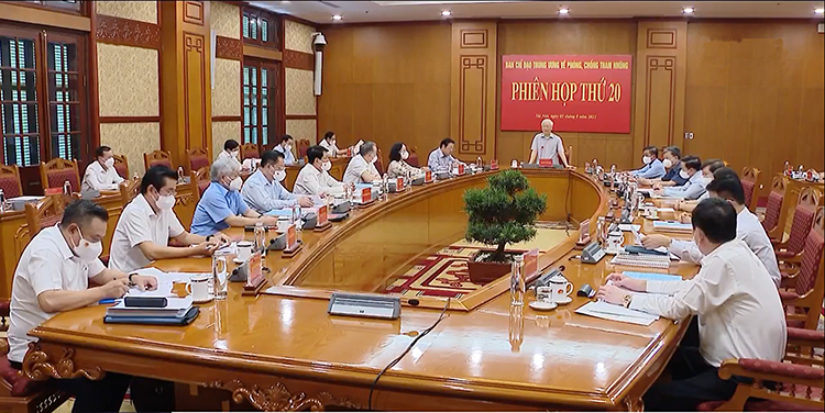 Ban hành Quy định về chức năng, quyền hạn của BCĐ Trung ương về phòng, chống tham nhũng, tiêu cực Ban hành Quy định về chức năng, quyền hạn của BCĐ Trung ương về phòng, chống tham nhũng, tiêu cực