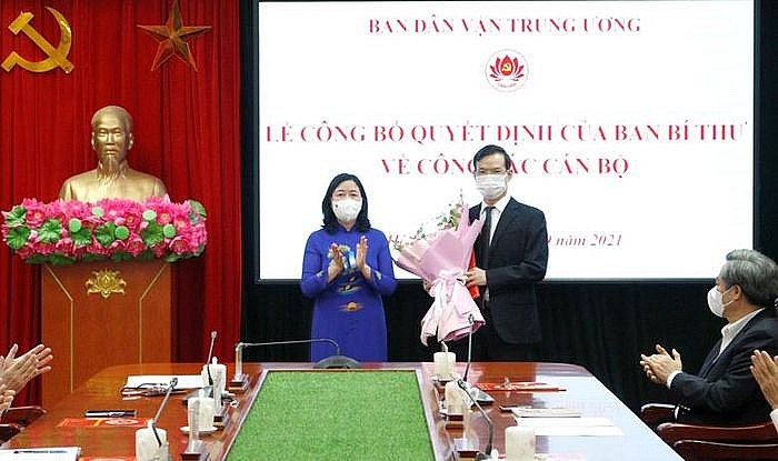 Ông Triệu Tài Vinh làm Phó trưởng Ban Dân vận Trung ương Ông Triệu Tài Vinh làm Phó trưởng Ban Dân vận Trung ương