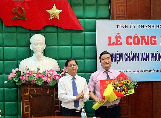Nhân sự mới tại Đồng Tháp, Khánh Hoà, Bắc Giang nhan su moi tai dong thap khanh hoa bac giang