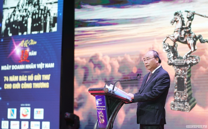 Thủ tướng đề nghị doanh nghiệp chung tay phòng chống tham nhũng, tiêu cực thu tuong hay khoi nghiep voi tinh than khong so hai