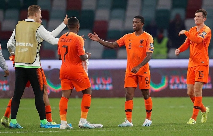 Kết quả, xếp hạng vòng loại Euro 2020 mới nhất (ngày 14/10) ket qua xep hang vong loai euro 2020 moi nhat ngay 1410