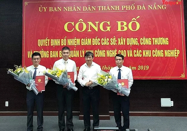 Đà Nẵng có tân Giám đốc Sở Xây dựng, Công thương da nang bo nhiem giam doc cac so cong thuong xay dung