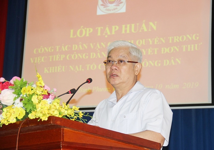 Bí thư Tỉnh ủy Bình Phước Nguyễn Văn Lợi (Ảnh: Tỉnh ủy Bình Phước) 2258 picture3