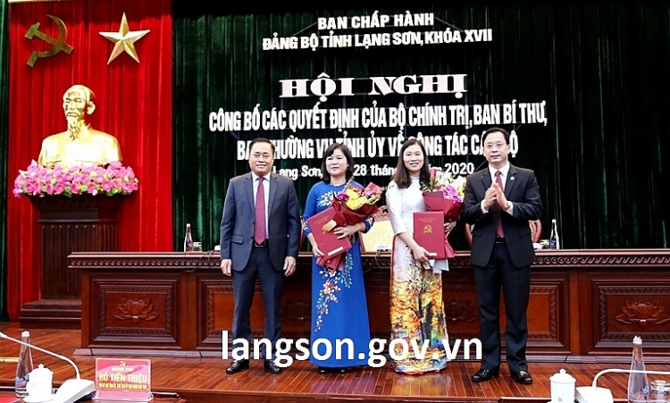 Bổ nhiệm lãnh đạo mới Lạng Sơn, Thanh Hóa, Bến Tre Bổ nhiệm lãnh đạo mới Lạng Sơn, Thanh Hóa, Bến Tre