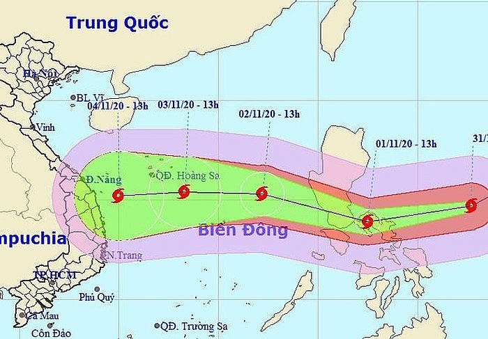 Siêu bão Goni sắp vào Biển Đông, yêu cầu các tỉnh miền Trung chủ động ứng phó Siêu bão Goni sắp vào Biển Đông, yêu cầu các tỉnh miền Trung chủ động ứng phó