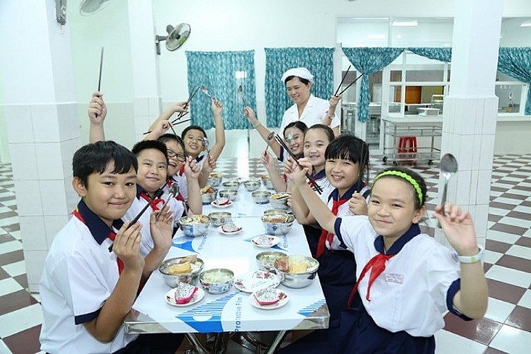Đến năm 2025, 100% trường học có tổ chức bữa ăn học đường (Ảnh minh họa) Đến năm 2025, 100% trường học có tổ chức bữa ăn học đường (Ảnh minh họa)