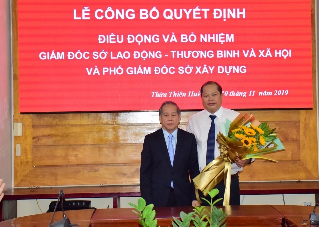 thua thien hue nghe an co nhan su lanh dao moi