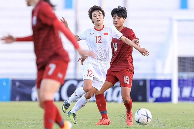 Xem trực tiếp ĐT nữ Việt Nam vs Indonesia: Việt Nam đại thắng 6-0 xem truc tiep dt nu viet nam vs indonesia viet nam dan truoc 6 0