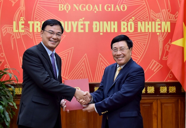 nhan su lanh dao moi bo ngoai giao bo cong thuong