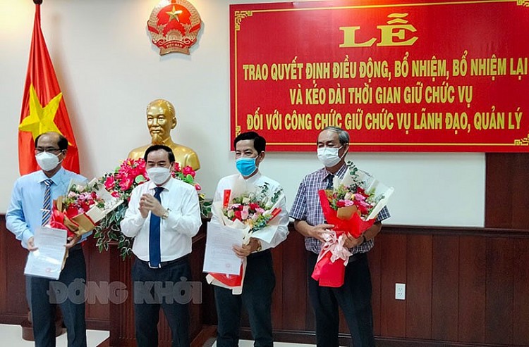 Thái Nguyên, Bình Phước, Bến Tre bổ nhiệm hàng loạt nhân sự lãnh đạo mới Thái Nguyên, Bình Phước, Bến Tre bổ nhiệm hàng loạt nhân sự lãnh đạo mới
