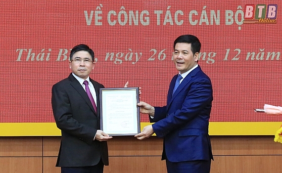tin nhan su lanh dao moi tai thai binh va an giang