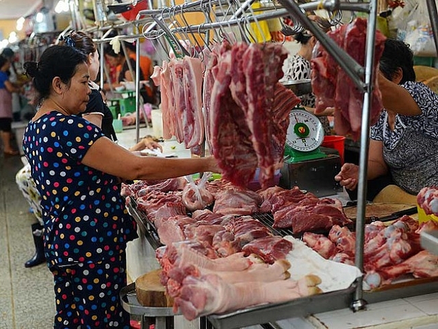 Giá thịt lợn bắt đầu giảm, thấp nhất 82.000 đồng/kg gia thit lon bat dau giam thap nhat 82000 dongkg