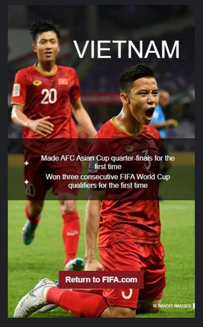 FIFA: Việt Nam vào TOP 12 đội bóng gây bất ngờ nhất năm 2019 lap nhieu ky tich dt viet nam duoc fifa vinh danh