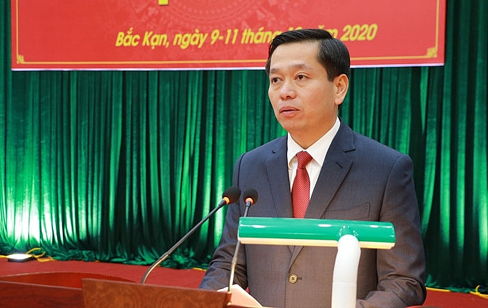 Ông Nguyễn Long Hải - tân Chủ tịch UBND tỉnh Bắc Kạn (Ảnh: Báo Bắc Kạn)