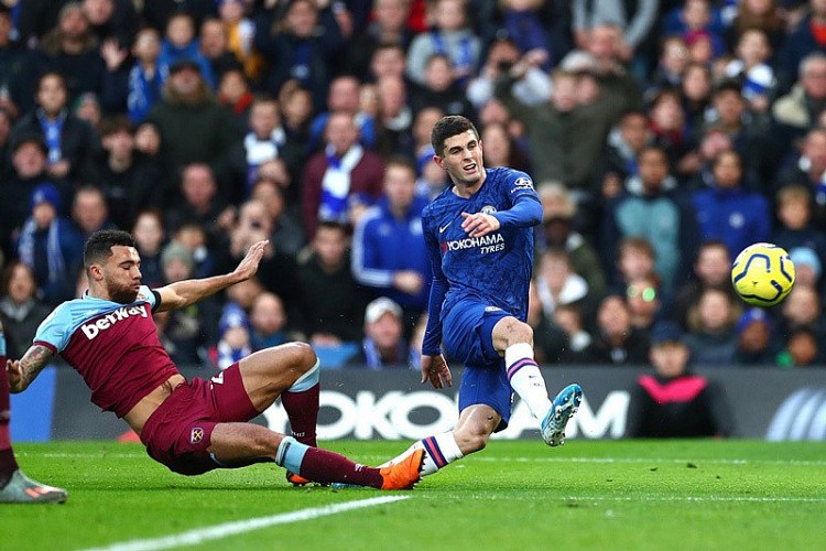 West Ham vs Chelsea là cặp đấu sớm nhất vòng 15 giải Ngoại hạng Anh năm nay