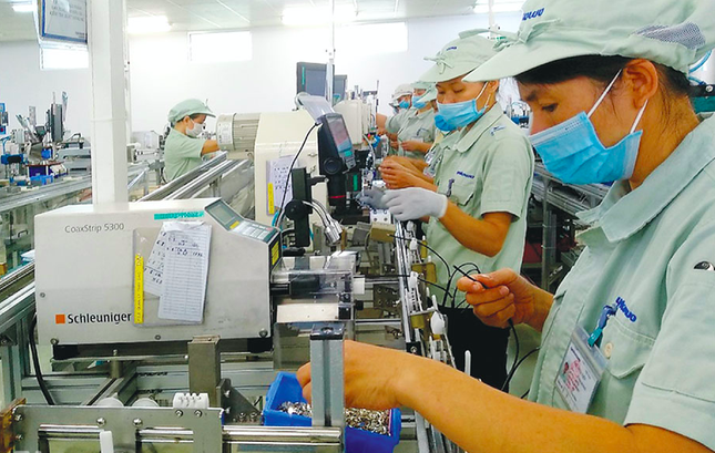 Hà Nam: Doanh nghiệp FDI chủ động triển khai giải pháp sản xuất an toàn trong mùa dịch Hà Nam: Doanh nghiệp FDI chủ động triển khai giải pháp sản xuất an toàn trong mùa dịch