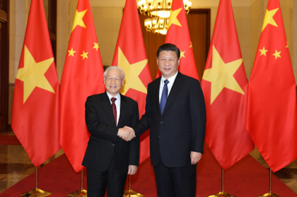习近平致电祝贺阮富仲当选越共中央总书记
