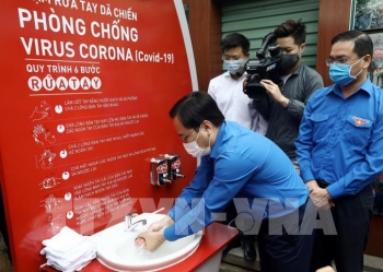 越南在全国安装免费洗手台以防疫情