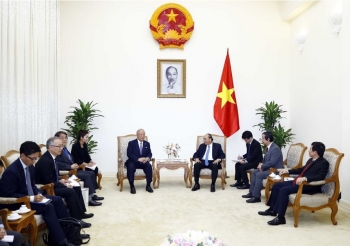 越南政府总理阮春福会见日越友好议员联盟特别顾问武部勤