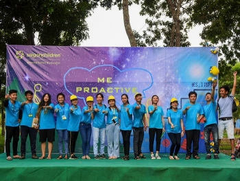 Saigonchildren为100多名贫困学生组织夏令营