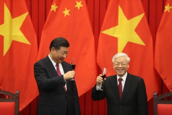中国领导人就越南国庆74周年向越南领导人致贺电