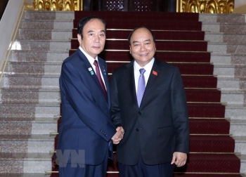 越南政府总理阮春福会见日本琦玉县知事、英国新任驻越大使