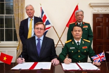 第一次越英防务政策对话在英国举行