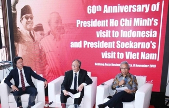 胡志明主席与苏加诺总统进行互访60周年纪念活动在印尼举行