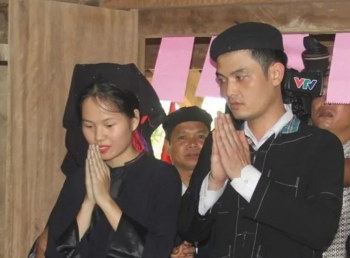 越南老街省侬族人的传统婚俗