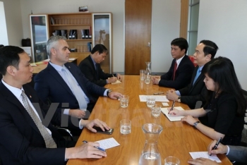 越南祖国阵线中央委员会代表团对新西兰进行访问