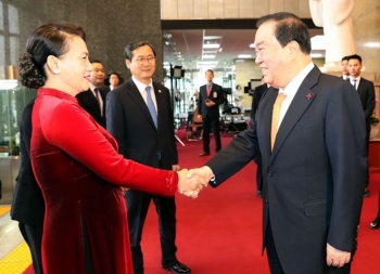 越南国会主席阮氏金银圆满结束对韩国进行正式访问之旅