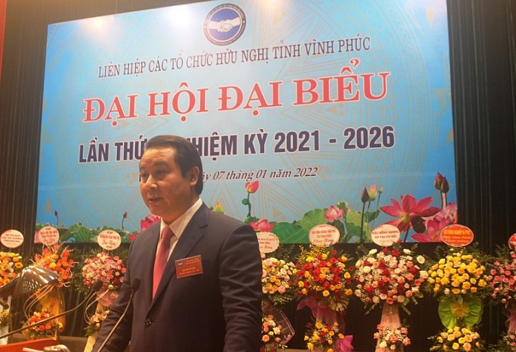 Liên hiệp Hữu nghị tỉnh Vĩnh Phúc đưa ra nhiều giải pháp để hoàn thành mục tiêu nhiệm kỳ 2021 - 2026 Liên hiệp Hữu nghị tỉnh Vĩnh Phúc đưa ra nhiều giải pháp để hoàn thành mục tiêu nhiệm kỳ 2021 - 2026