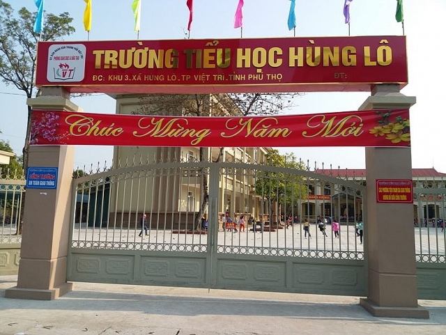 Phú Thọ: Trường Tiểu học Hùng Lô trưởng thành trong gian khó phu tho truong tieu hoc hung lo truong thanh trong gian kho