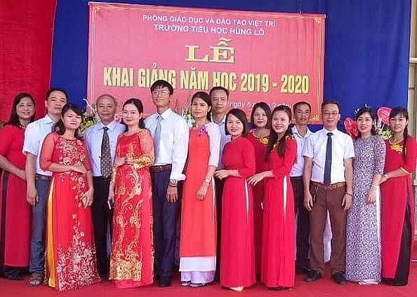 Phú Thọ: Trường Tiểu học Hùng Lô trưởng thành trong gian khó phu tho truong tieu hoc hung lo truong thanh trong gian kho