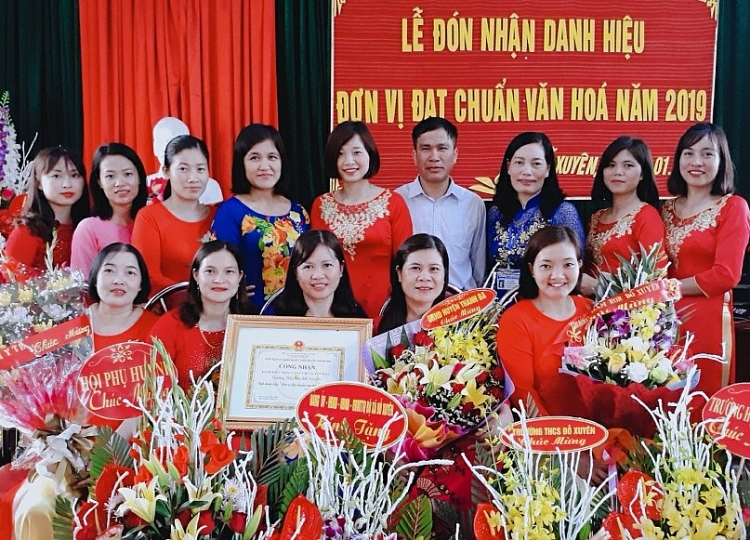 Phú Thọ: Các trường học xã Đỗ Xuyên giữ vững và nâng cao các tiêu chí trường chuẩn quốc gia Phú Thọ: Các trường học xã Đỗ Xuyên giữ vững và nâng cao các tiêu chí trường chuẩn quốc gia