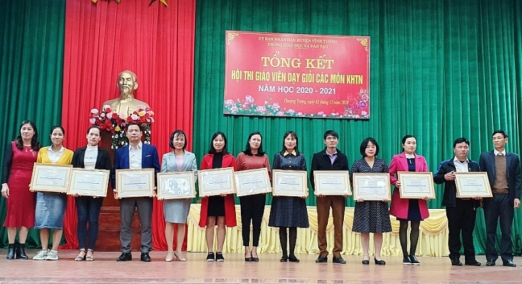 Vĩnh Phúc: Nhiều chuyển biến chất lượng giáo dục toàn diện ở huyện Vĩnh Tường Vĩnh Phúc: Nhiều chuyển biến chất lượng giáo dục toàn diện ở huyện Vĩnh Tường