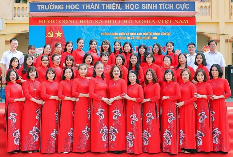 Vĩnh Phúc: Trường Tiểu học và THCS Quất Lưu thực hiện tốt việc “Dạy chữ đi đôi với dạy người” Vĩnh Phúc: Trường Tiểu học và THCS Quất Lưu thực hiện tốt việc “Dạy chữ đi đôi với dạy người”
