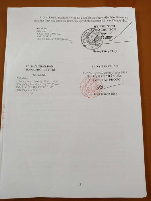 Khu vui chơi xâm phạm Đền Hùng vẫn ngang nhiên tồn tại phu tho i ach thao do cac cong trinh xay dung trai phep tai den hung