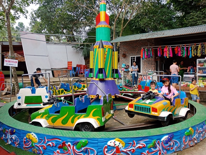 Khu vui chơi xâm phạm Đền Hùng vẫn ngang nhiên tồn tại phu tho i ach thao do cac cong trinh xay dung trai phep tai den hung